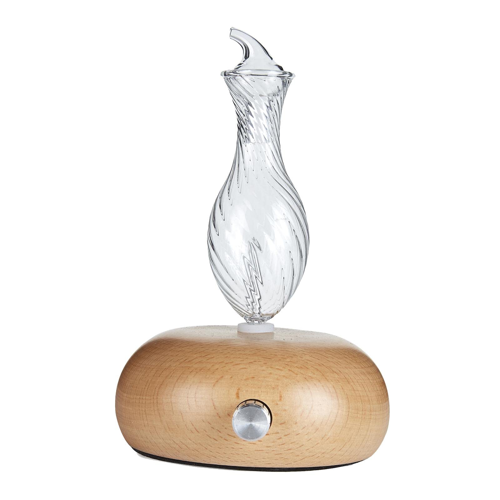 Nebulizzatore a Grana di Legno con Diffusore di Oli Essenziali Senza Acqua, C