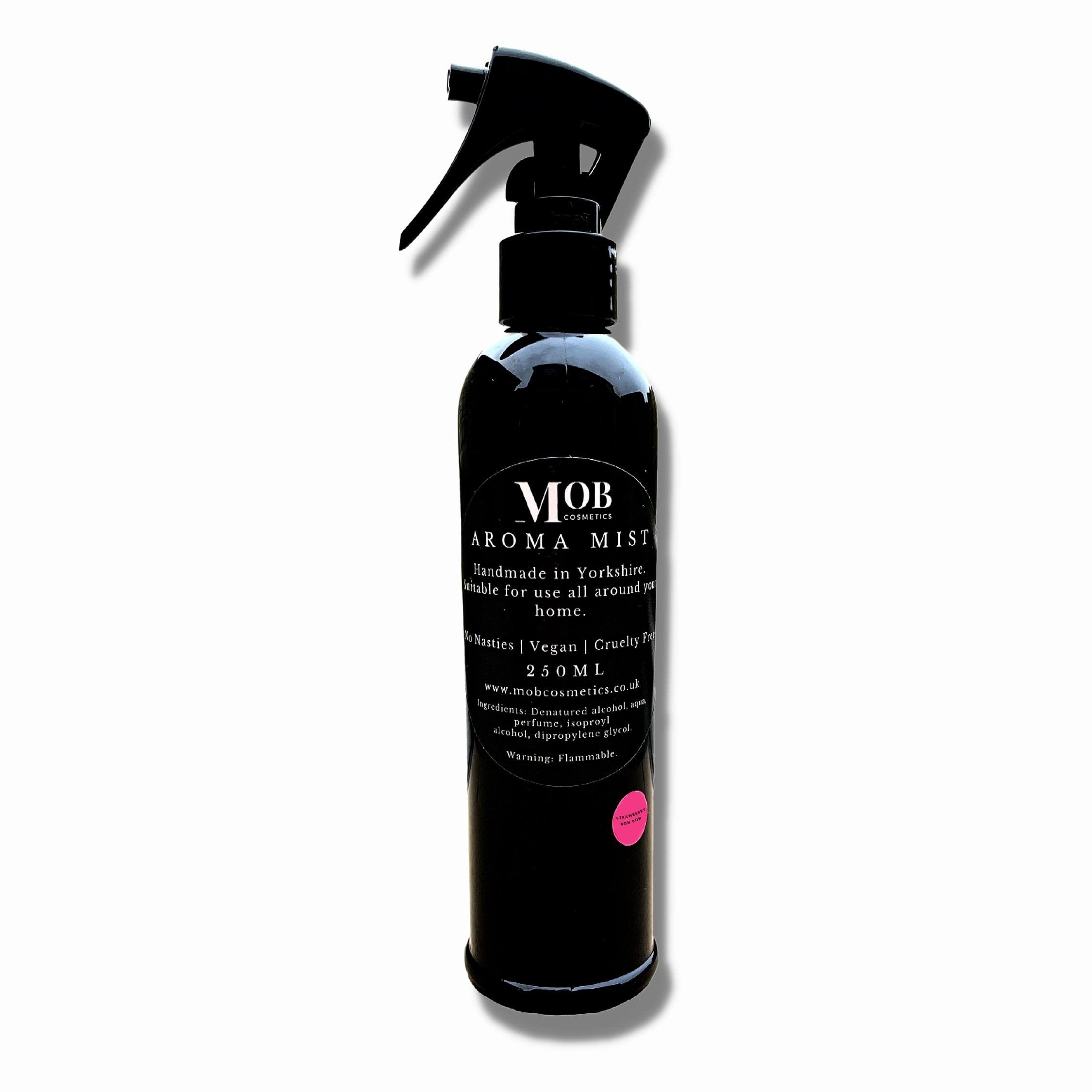 Aroma Spray Mist Linen and Room Spray 250ml - Suitable for All Rooms and Cars - Concentrated Scent - Long Lasting! (Strawberry Bon Bon)
