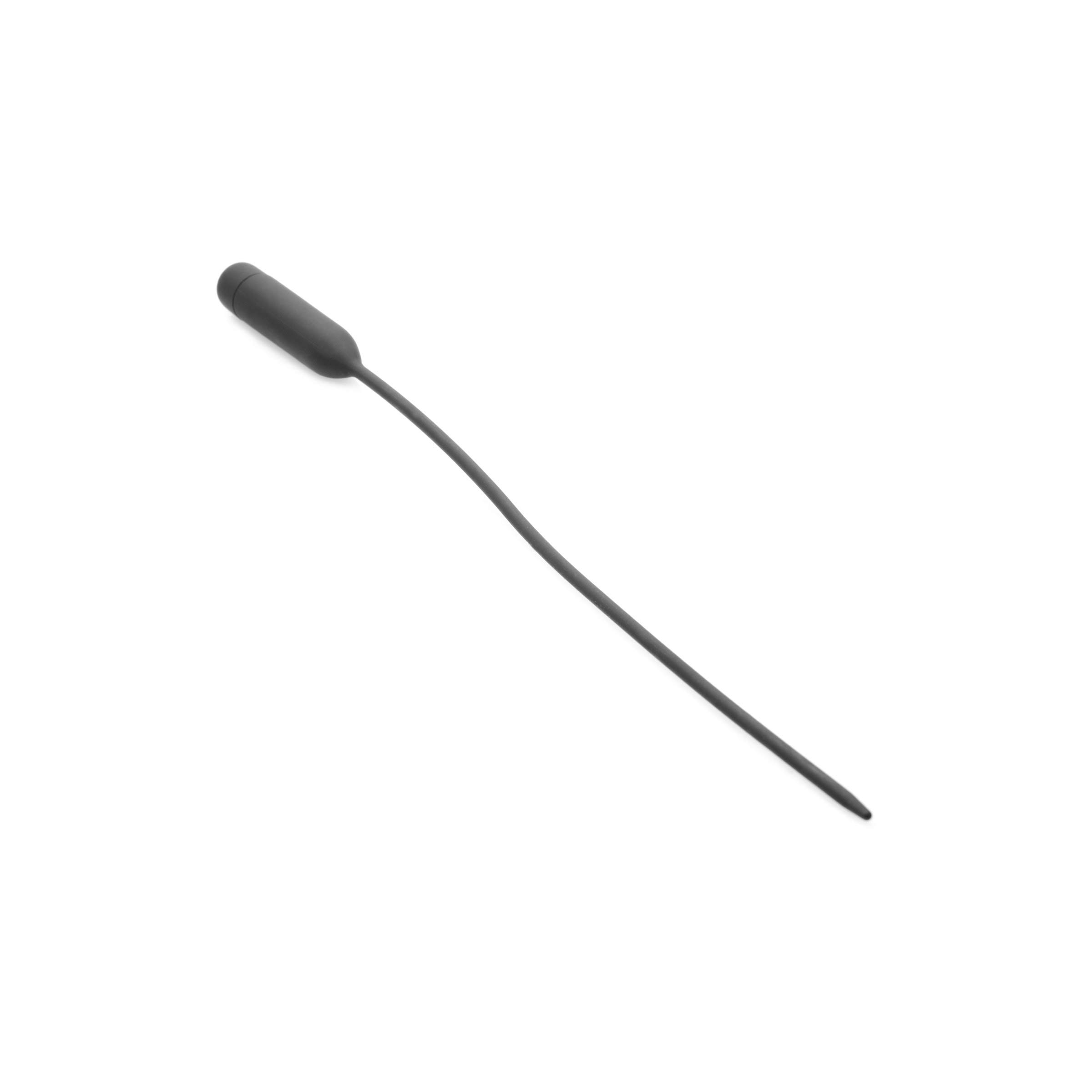 Master Series Dilatateur de Vibrateur en Silicone 10 Modes de Vibration Noir