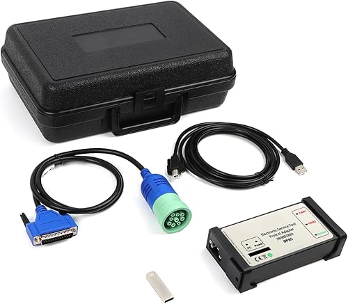 Miniatura 9 de EST V9.8 V9.5 V9.11 V8.6 CNH DPA5 Kit de herramientas de diagnóstico 380002884 adaptador de protocolo Dearborn 5 para herramientas de servicio