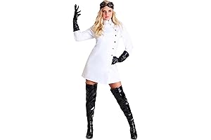 Women's Mad Scientist Costume: Science Expert Elegance