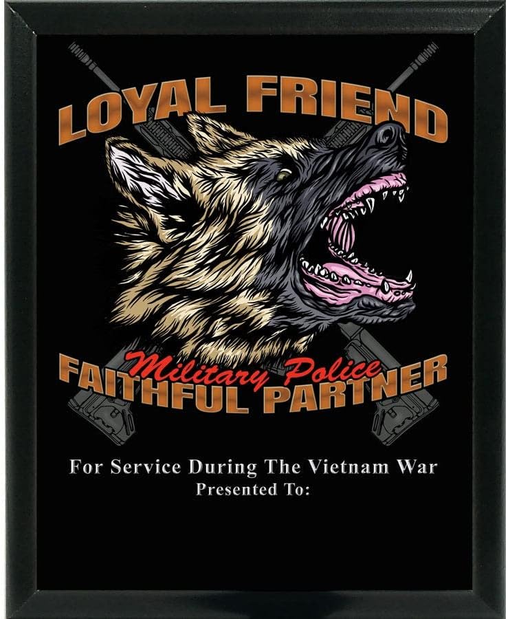Loyal Friend Faithful Partner Custom Wall Plaque