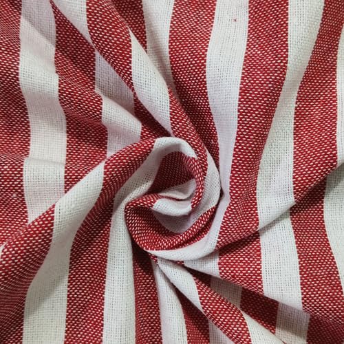 Image of Khadi Handloom Handmade 210TC Single Bed Sheet Cotton 7.5X5 feet Superfine Premium Cotton bedsheet Single Bed Single Pack