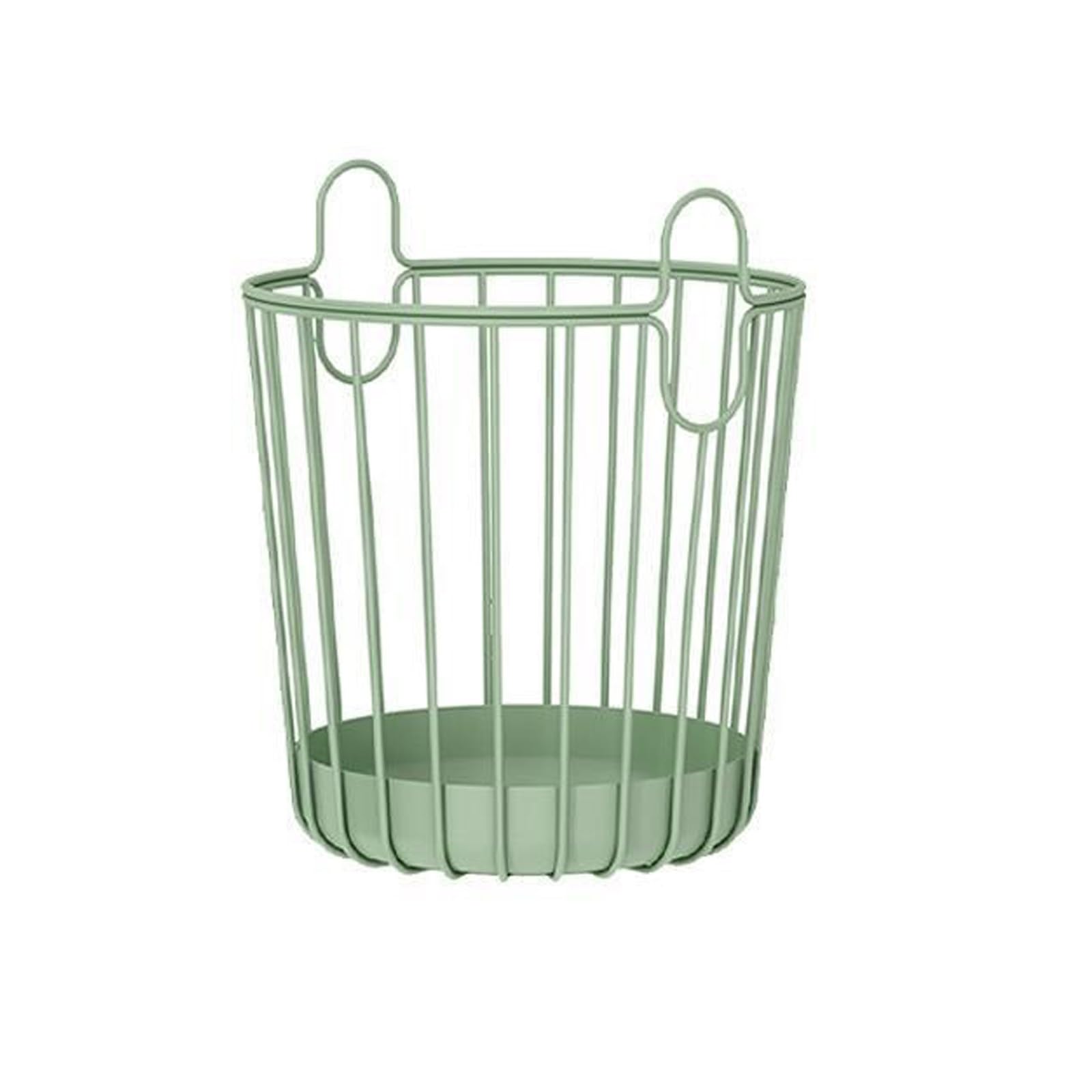 Wäschekorb Wäschekorb for Badezimmer, Schlafzimmer und Schlafsaal, Spielzeug-Organizer, Aufbewahrungsbehälter for schmutzige Kleidung Wäschesammler(Green)