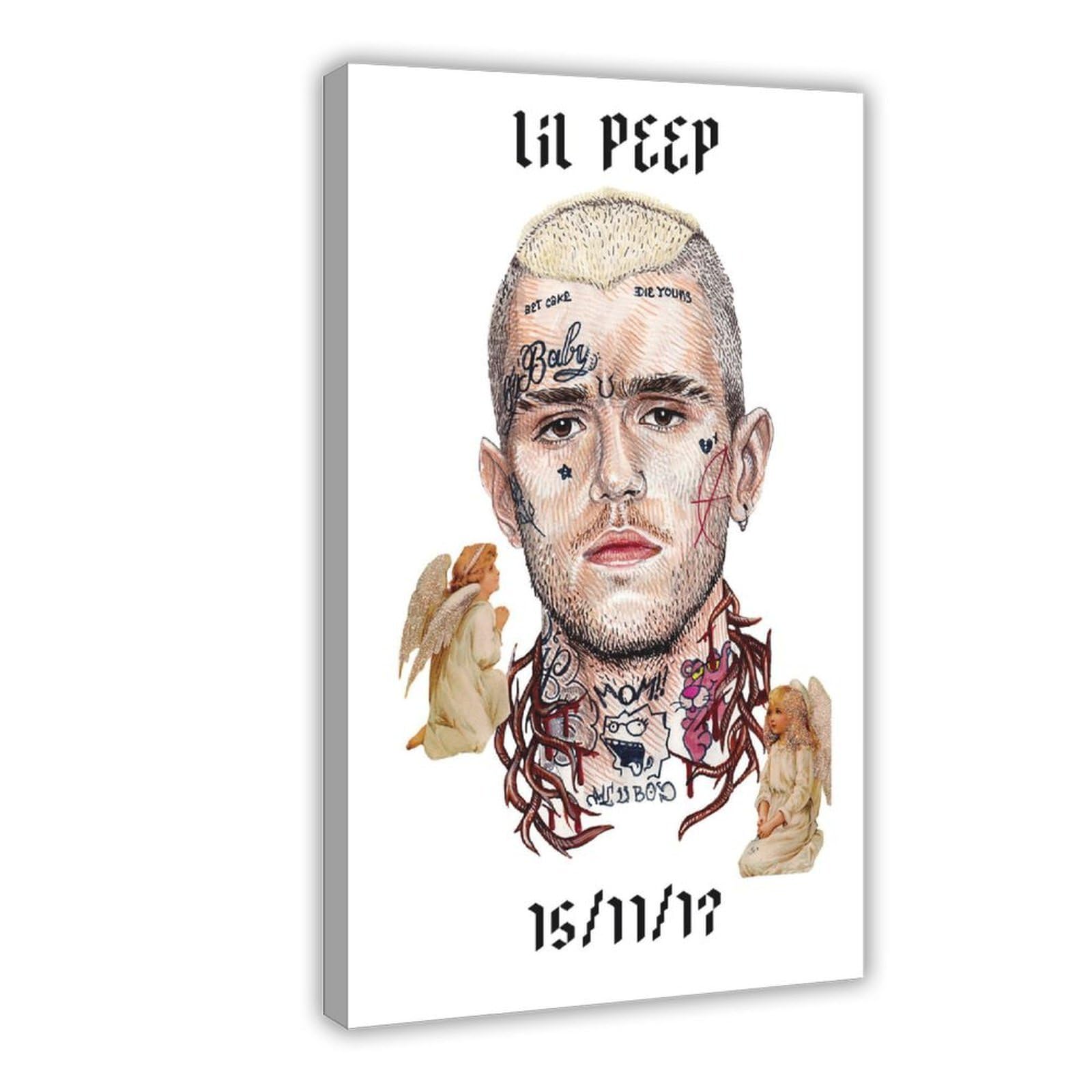 SAOGVDC Rapper Lil Peep Poster (13) Canvas Poster for Office Decor Gift