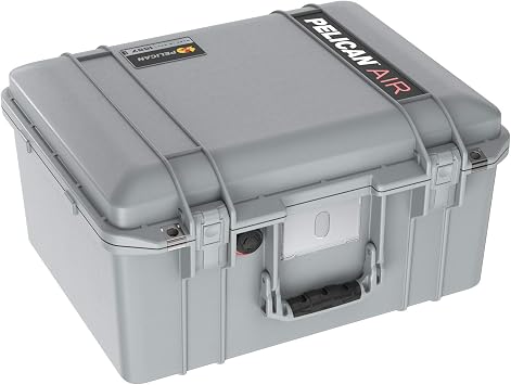Pelican Air 1557 Case With Foam - Silver