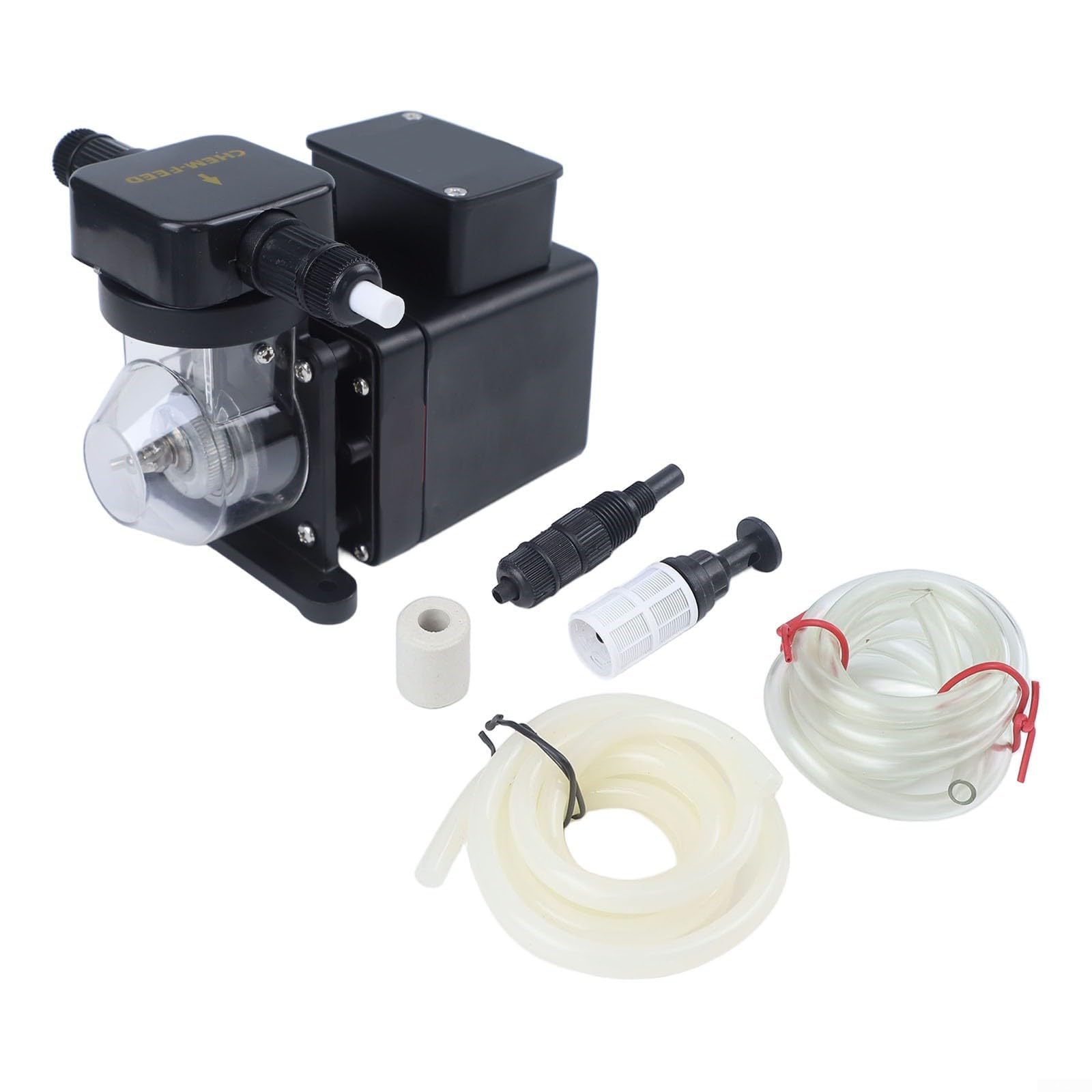 Pompa dozująca do basenu, C-660P Automatyczna kontrola Pompa pomiarowa 13L/H 60W Silnik do dozowania Spa czarny