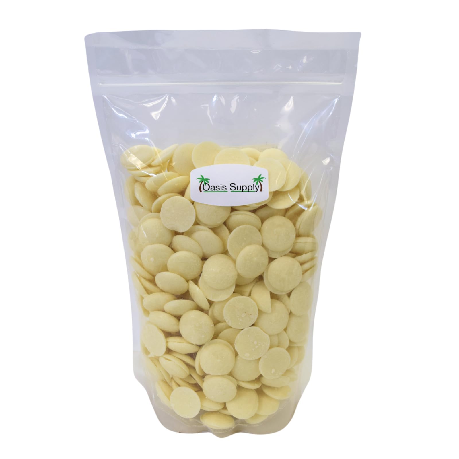 Merckens White Chocolate Melting Wafers – Original White Candy Coating for Baking, Molding, Dipping, Drizzling & Candy Making – No Tempering Needed – Dairy, Made in USA - 2 lbs