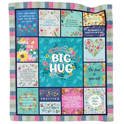 Akoigun Get Well Gifts for Women, Inspirational Healing Blanket, Feel Better After Surgery Gifts,...