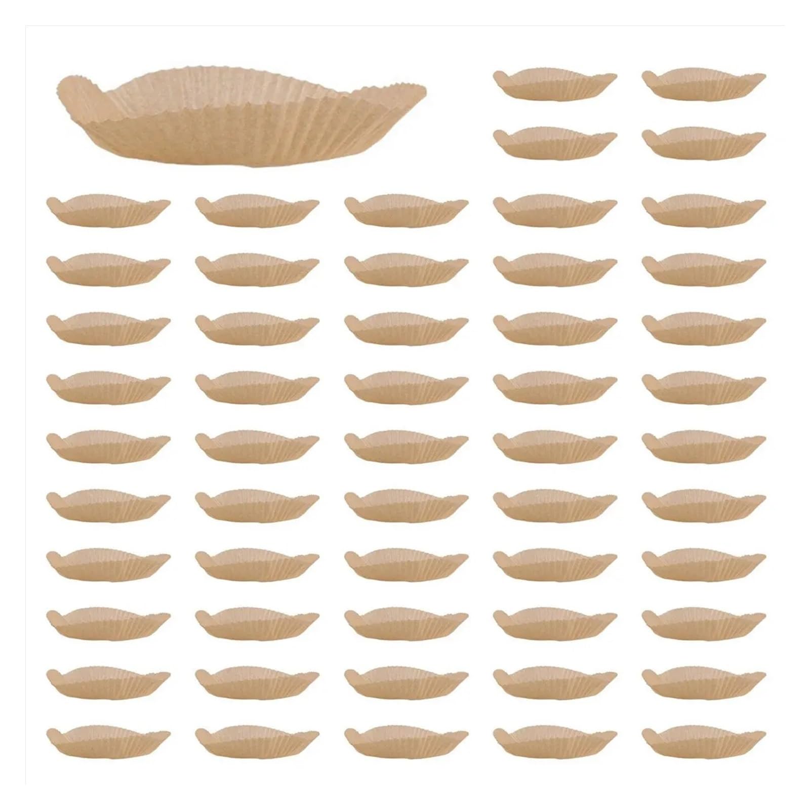 Papier sulfurisé, doublures rondes 16x4.5cm, 250 pièces