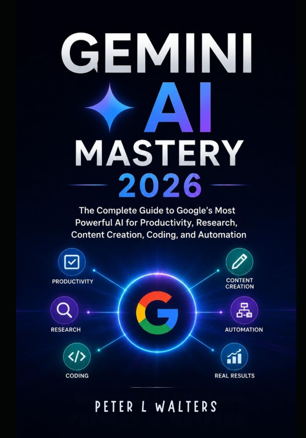 Gemini Al Mastery 2026: The Complete Guide to Google's Most Powerful Al for Productivity, Research, Content Creation, Coding, and Automation