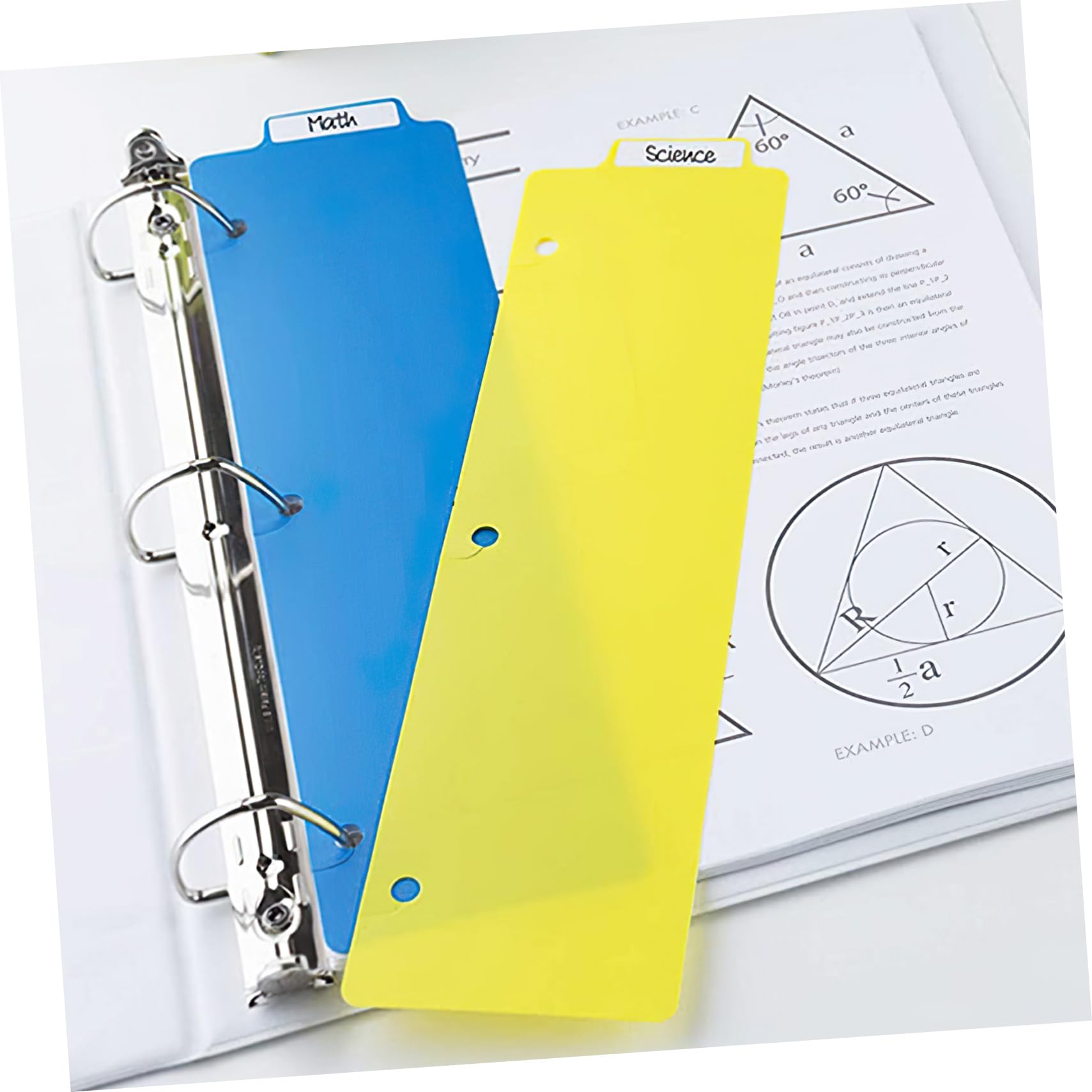 ARTIBETTER 12 Set 12 Set Di Segnalibri Per Raccoglitori Quaderni Con Linguette Divisori Rimovibili Divisori Per Indice Divisori Per Linguette Diari Raccoglitori A Fogli 5 pezzi * 12