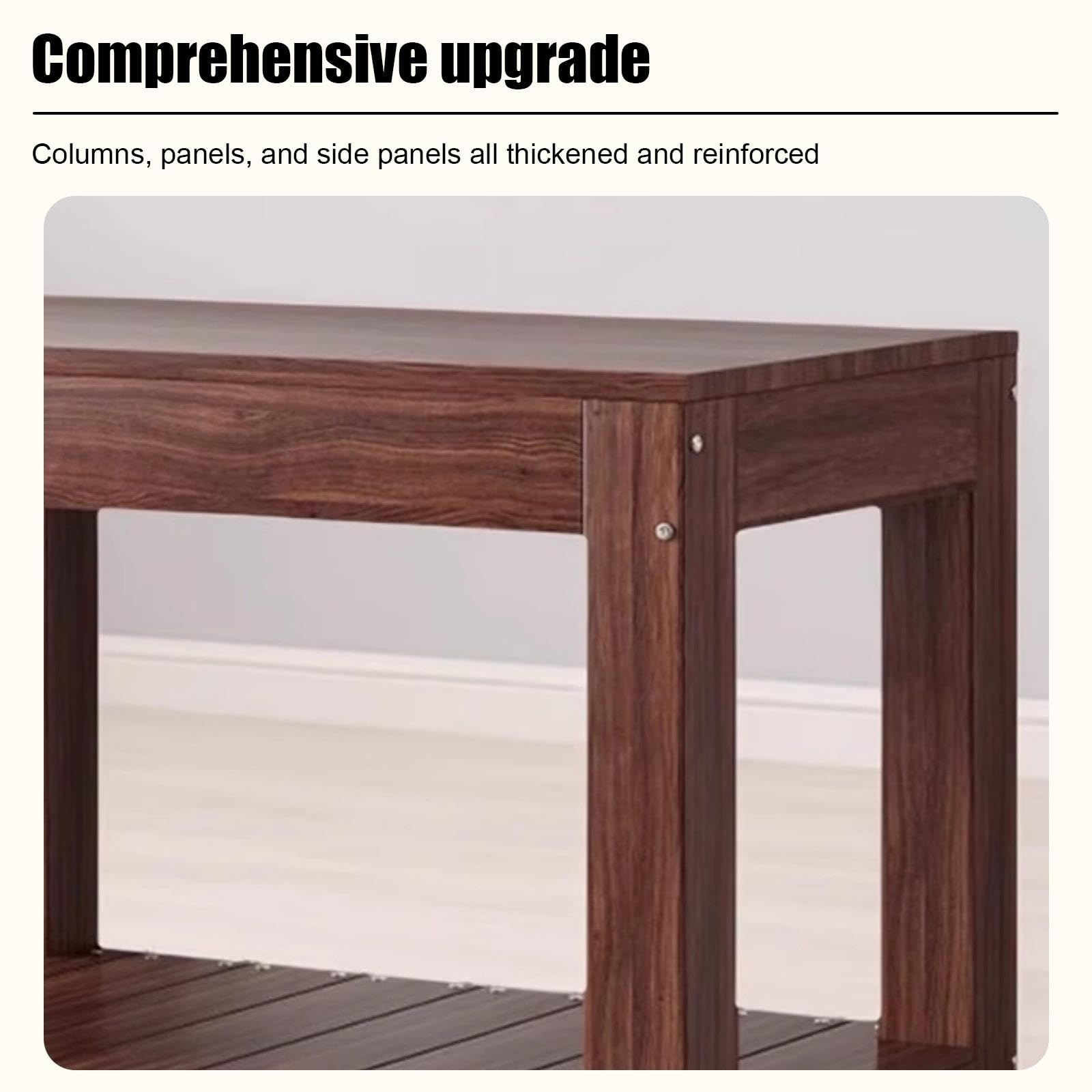 Soporte para Acuario de Madera Maciza, Soporte para Pecera