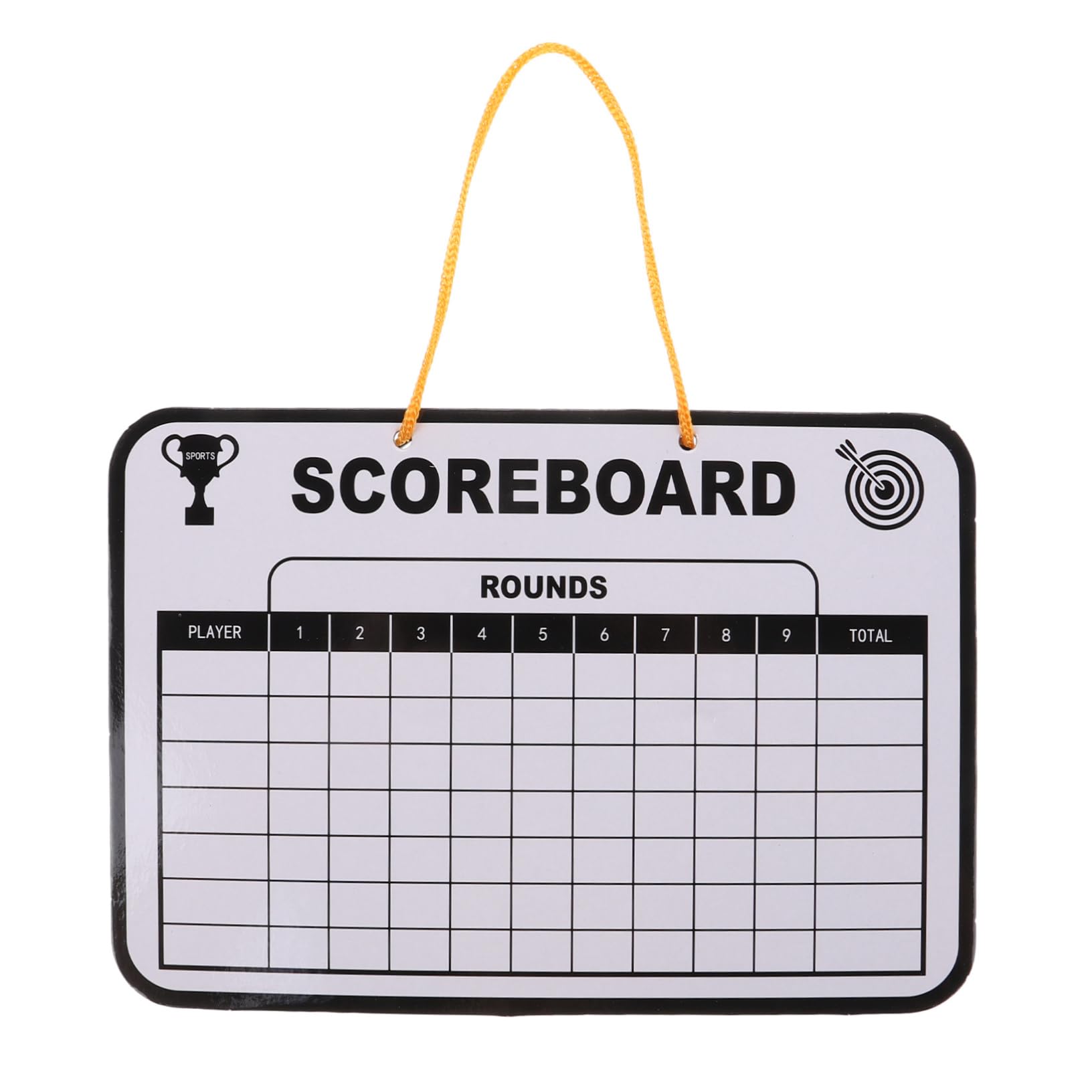 OSOLADY 1Set Multi Use Golf Score Writing Panel Compact Hand Held Dry Erase Scoreboard Versatile Golf Accessory for Young Golfers Durable Cardboard Design for Long Term Use