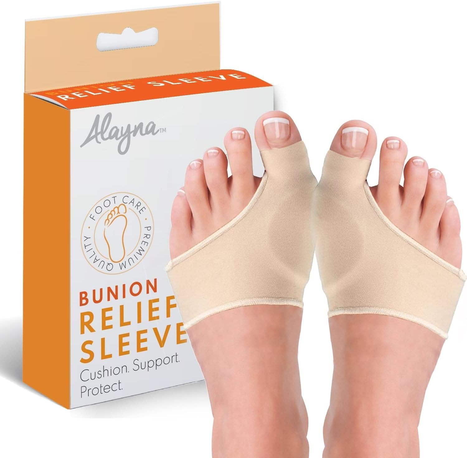Bunion Correctors for Women and Men Relief for Big Toe Separator Gel Cushion Brace Protector Support Hallux Valgus Hammer Toe (Small)