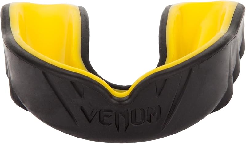 Venum Challenger Mouthguard - Black/Yellow