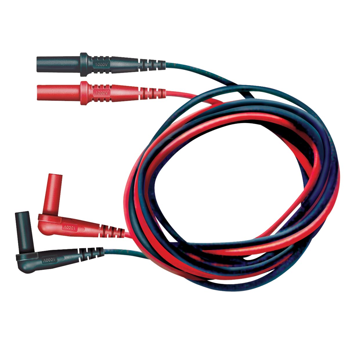 Pomona 5907A Iec 1010 Test Leads St/Rt ANG (Pack of 2),Red