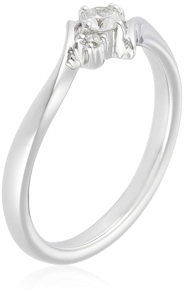 4℃ K18 WG ダイヤモンド　リング　6号 Amazon | 4℃ (ヨンドシー) ダイヤモンド K18ホワイトゴールド(WG