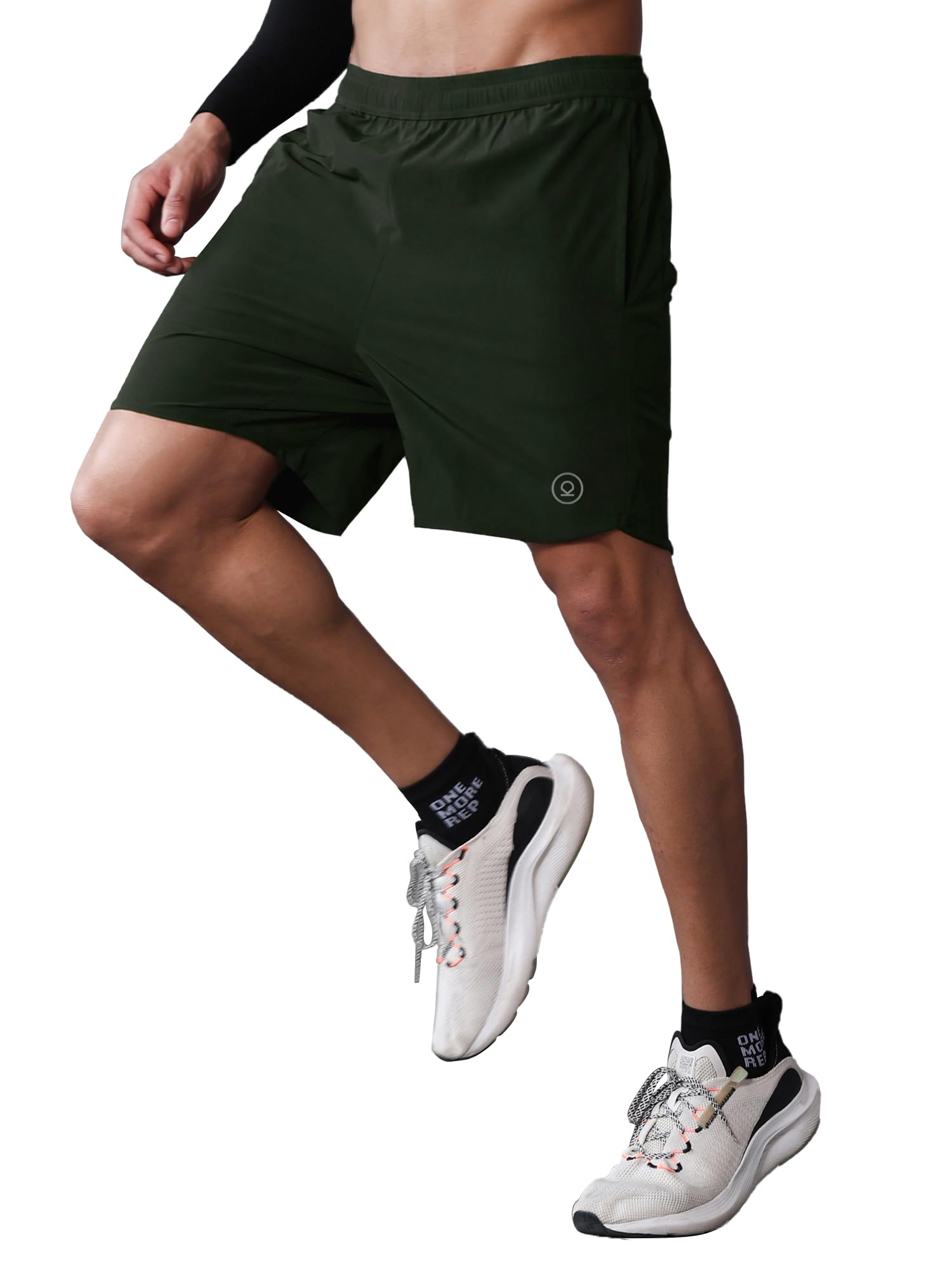 CHKOKKO Shorts for Men Stylish Gym Workout Running Shorts Sports Cycling Summer Wear Dry Fit Side and Back Pockets Activewear Comfortable Training Shorts Pant for Man-image-9