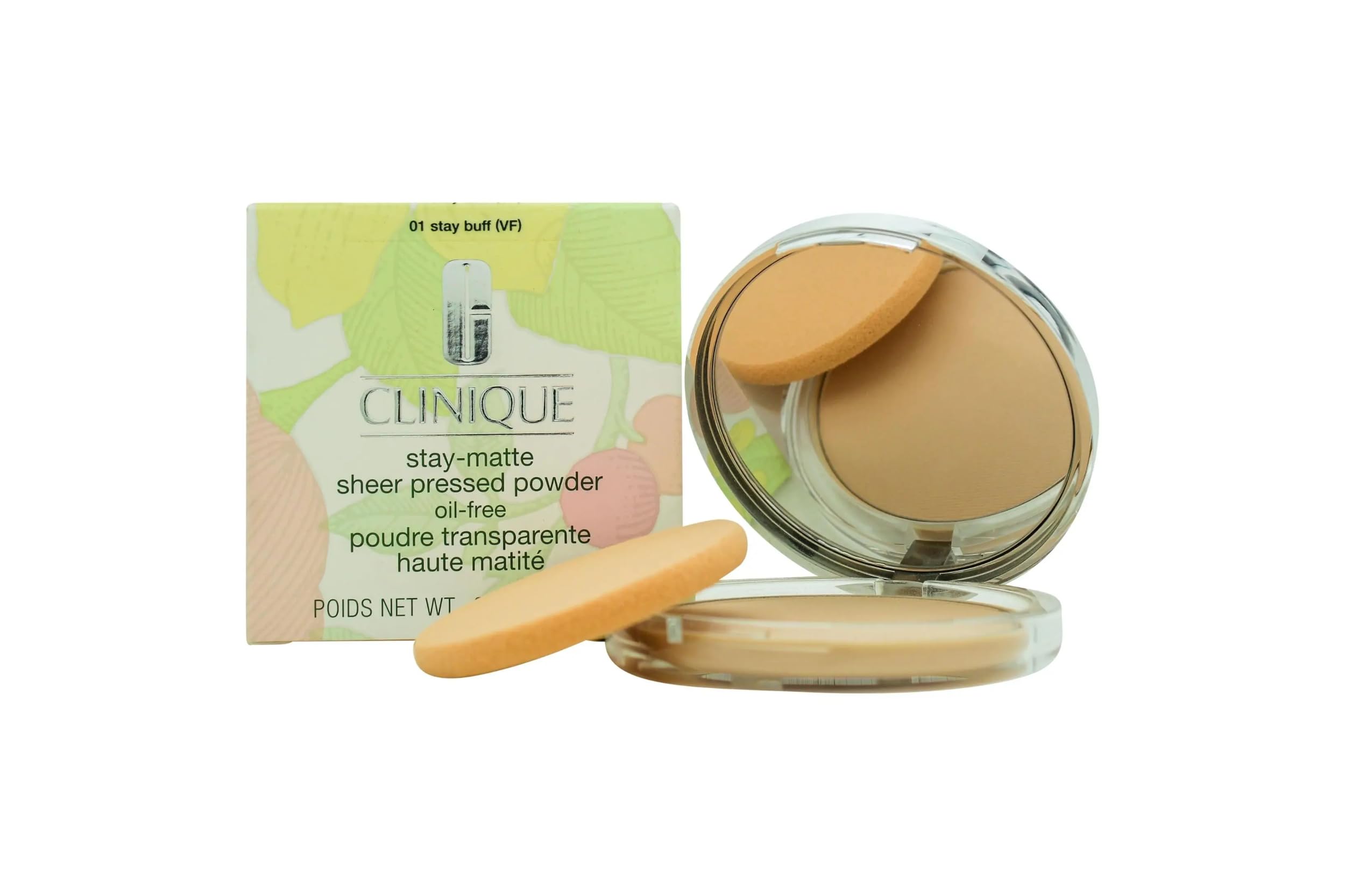 Clinique Stay-Matte Sheer Pressed Powder, 8 ml