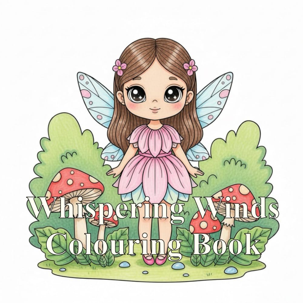 Whispering Winds: Colouring book