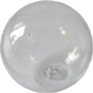 Glass Floats No Net in and Sizes 3 Inch, Frosted