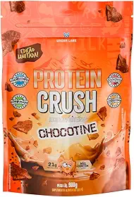 Protein Crush (900g) – Under Labz | 21g de Proteína por Dose, Sabor Incrível, Baixo Carbo, Alta Absorção – Suporte à Hipertrofia e Recuperação Muscular (Único, Chocotine)