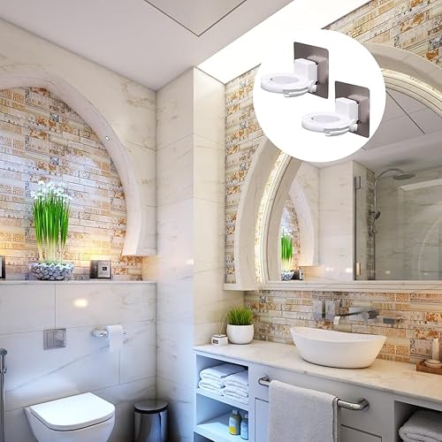 Miniatura 7 de Soporte de mano ajustable montado en la pared para botellas de gel de ducha para baño, cocina, inodoro, no requiere perforación, dispensador de