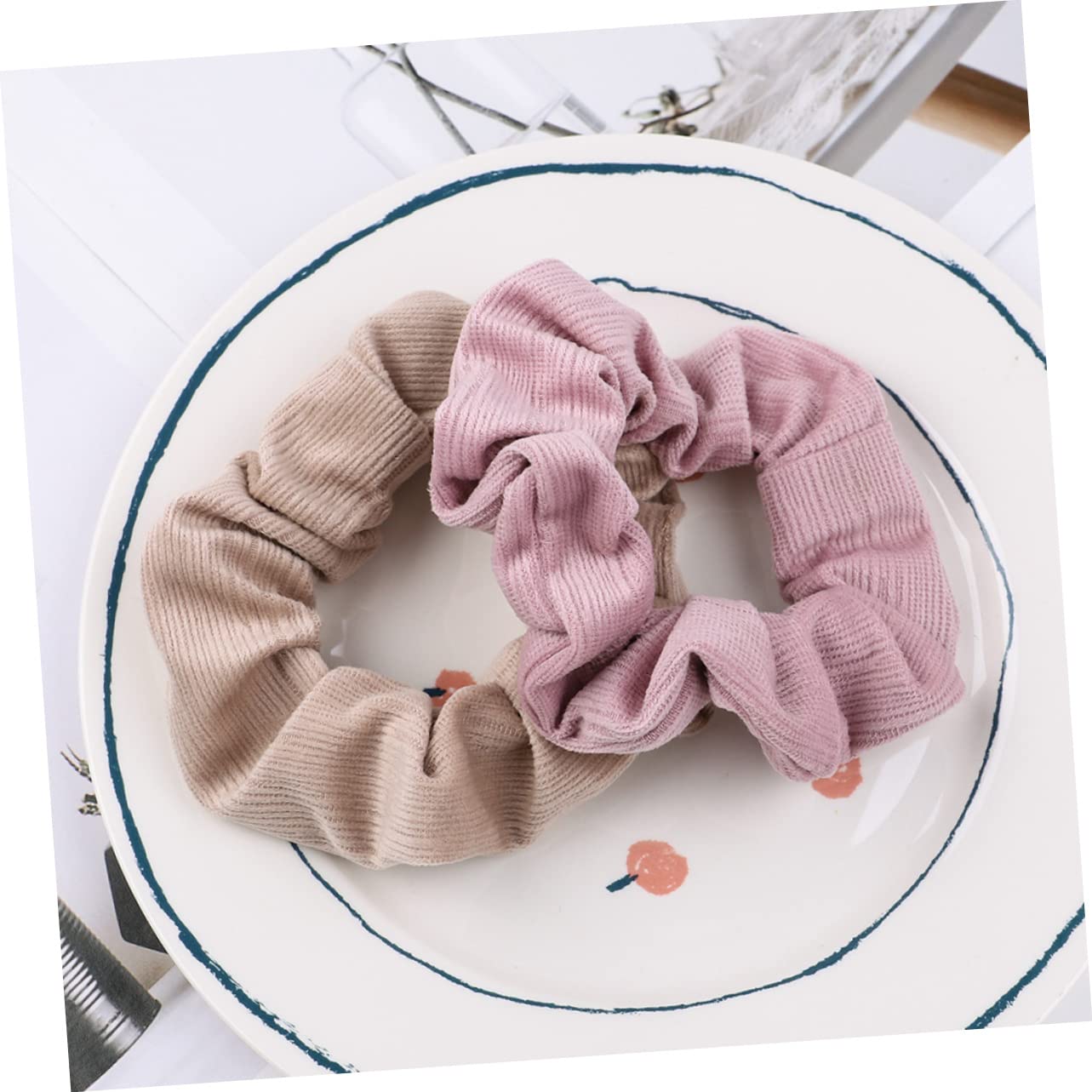 MAGICLULU 30 Piezas Anillo De Pelo Gomas Para El Pelo De Satén Scrunchy De Las Mujeres Accesorios Para El Cabello Para Mujeres Cuerdas Para El Cabello Banda Elástica Salvaje Paño