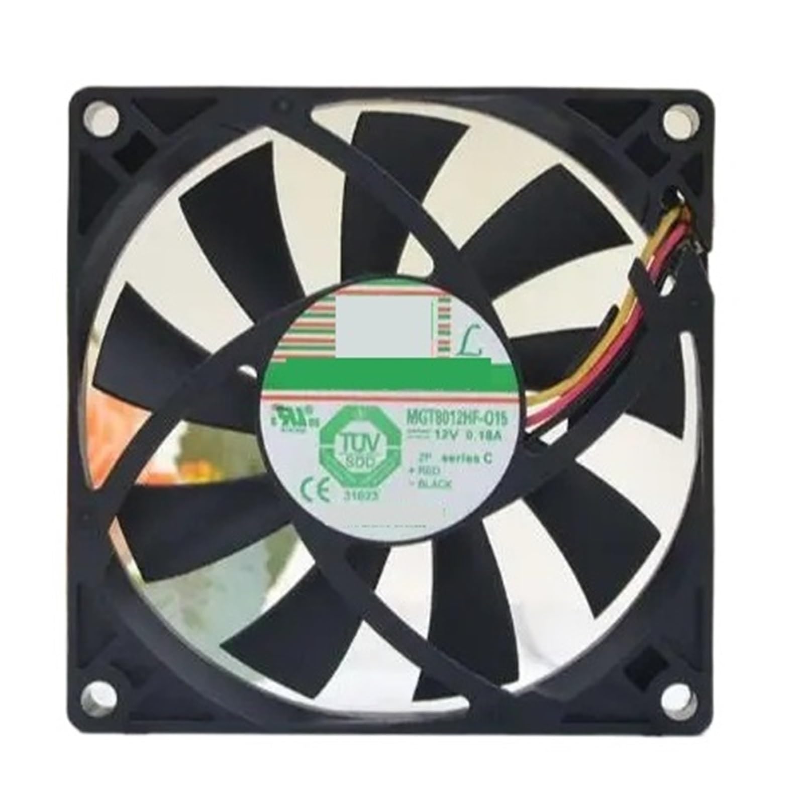 YMUGUEGH MGT8012HF-015 12V 0.18A 8015 three-wire fan