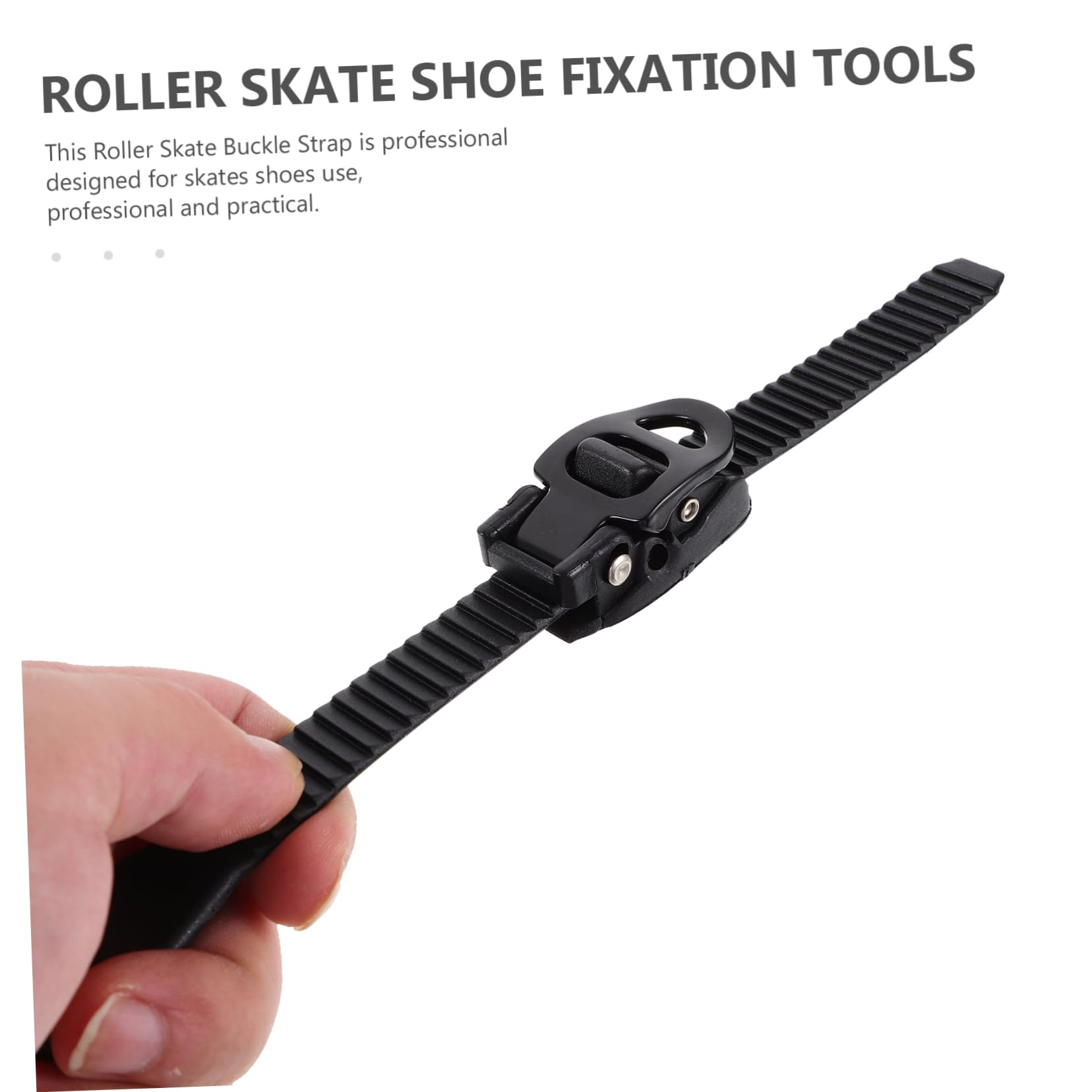 Anneome 2 Set Scooter Skate Fibbie E Cinghie Di Fissaggio Accessori Per Pattini A Rotelle Cinghie In PVC Resistente Per Fissaggio Stabile Adatto Per Pattinaggio In Linea E All'aperto