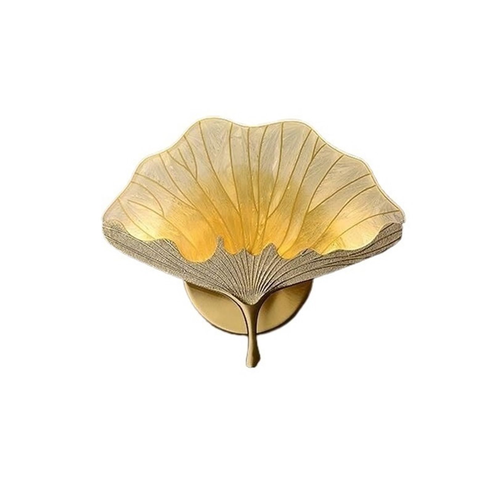 WQQYU6HKF Lights Creative Leaf-Shaped Wall Lamp Light Luxury Enamel Decorative for Bedroom Lamps