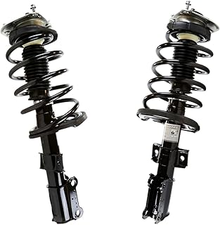 AutoShack CST1004048PR Front Complete Struts Coil Springs Assembly Pair of 2 Driver and Passenger Side Replacement for 1999-2006 Volvo S80 2001-2007 V70 2001-2009 S60 2.3L 2.4L 2.5L 2.8L 2.9L AWD FWD