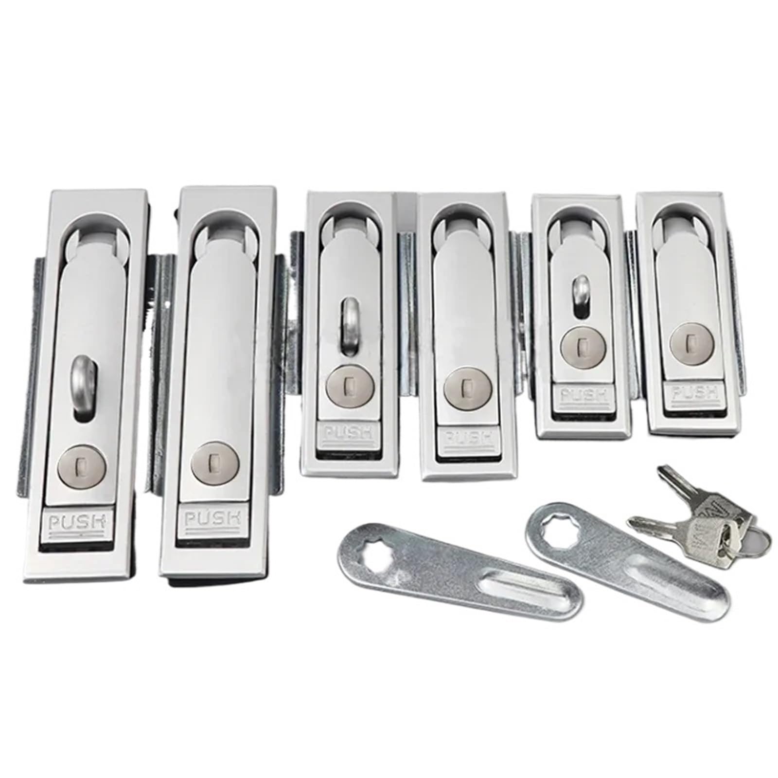 Handle Cinet Key Lock Zinc Alloy for Bus Truck Car Trunk Electronical Locker Air Box MS213 1Pcs(713-1-1)