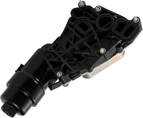 Miniatura 6 de Carcasa del filtro del enfriador de aceite del motor compatible con Mini Cooper Clubman 2016-2019, Countryman 2017-2019, BMW i8 2014-2020 X1 X2