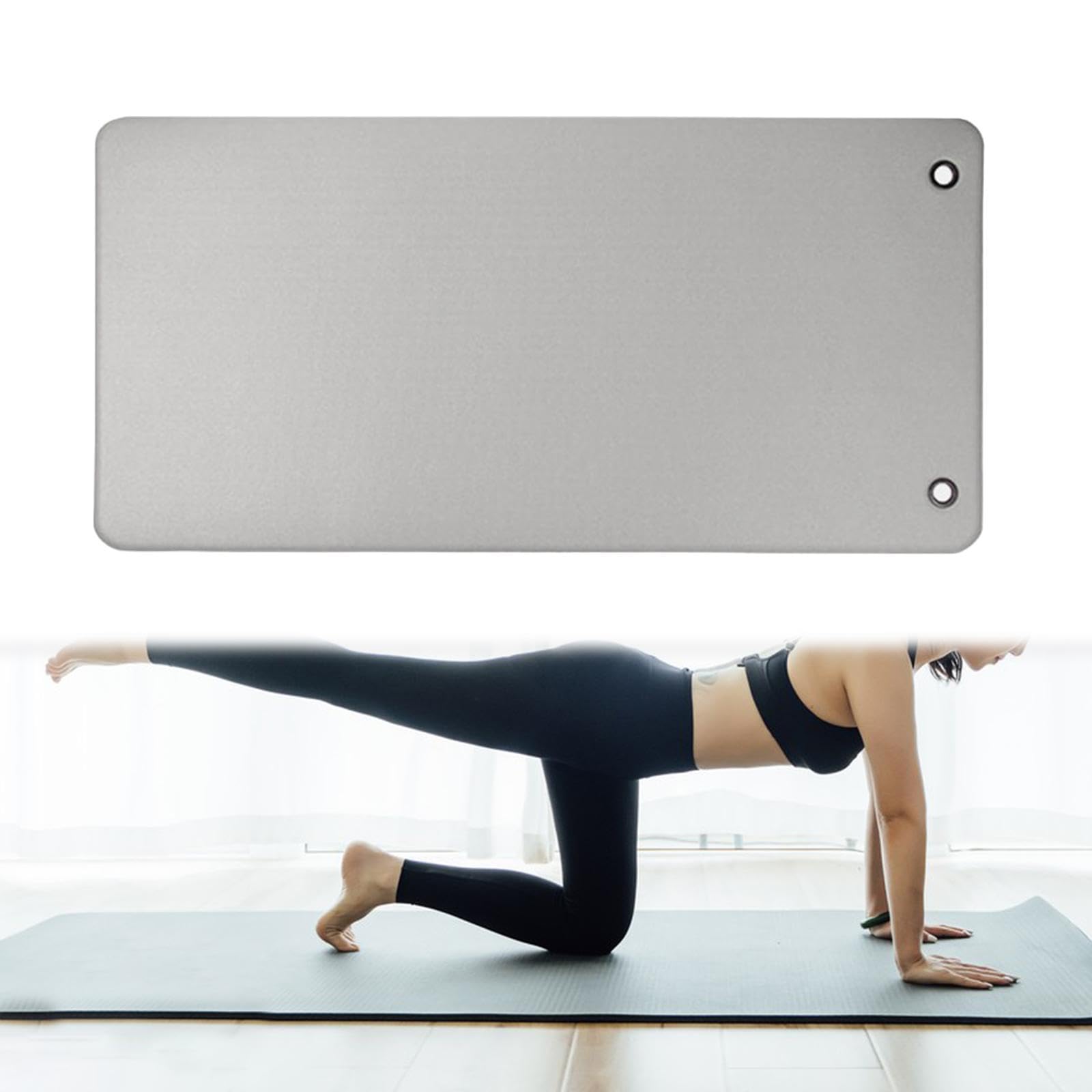 Esterilla de Yoga Pilates Esterilla Deporte Esterilla Fitness Cojin Yoga | Exercise Mat Esterilla Gimnasia a Ejercicio En Casa Antideslizante Mujer y Hombre para Colgar Más Grueso en el giminacio