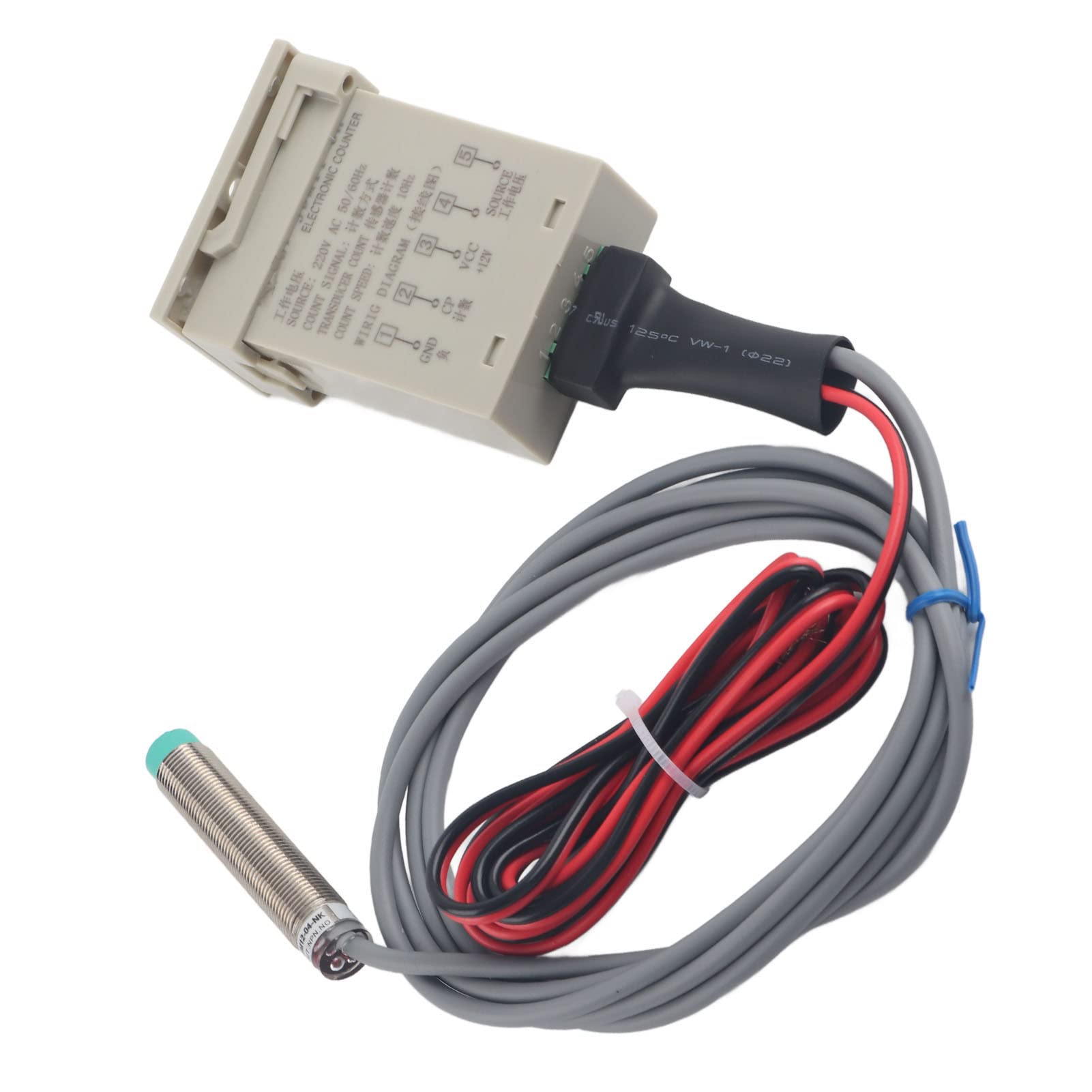 Metallzähler-Sensor-Zählsystem, hohe Genauigkeit, vielseitige Zählmethoden, Stromausfallspeicher, für die industrielle Automatisierung (AC220V)
