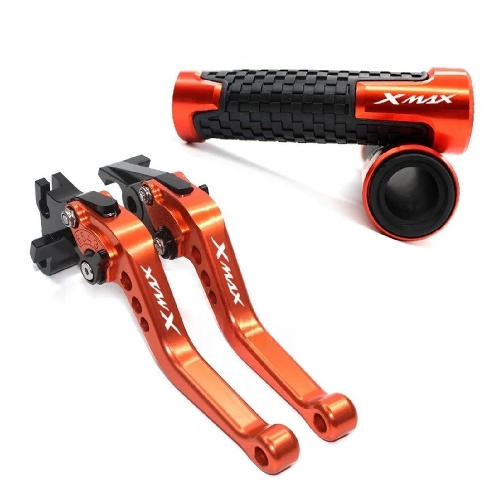 YWQJIOPM Motorcycle Brake Clutch Lever for Xmax 250 400/300/250/125 Motorcycle Clutch Lever Brake Lever Set Adjustable Folding Handle Levers Clutch Lever