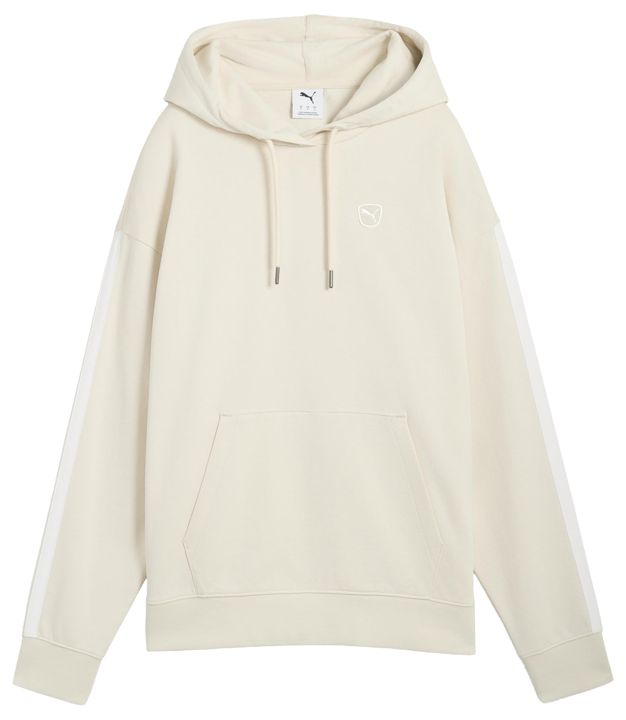 Puma Essential Elevated Hoodie Women's Ecru Large