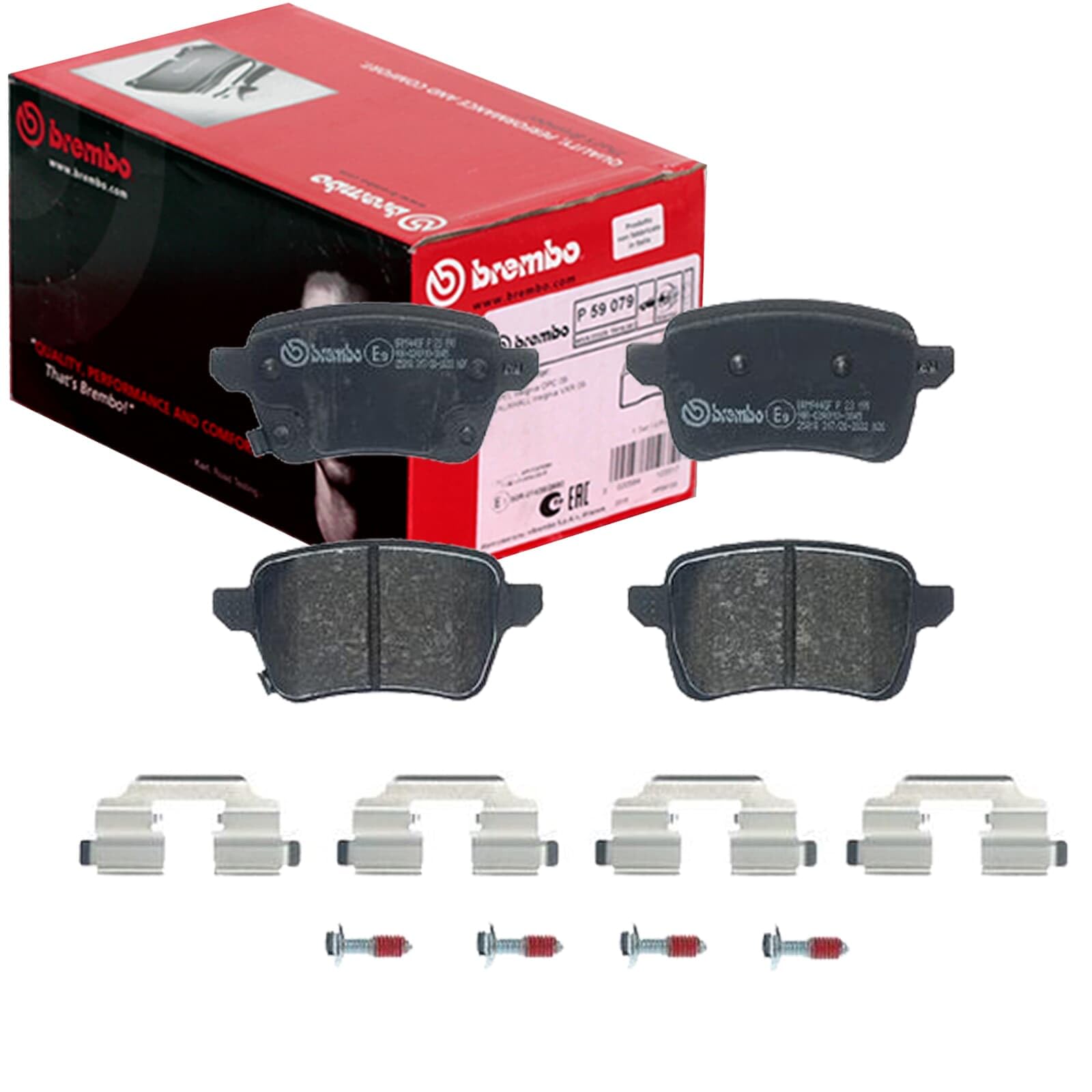 BREMBO Kit pastiglie freno, Freno a disco P23190 Compatibile con: FIAT TIPO Kombi, TIPO Schrägheck, TIPO Stufenheck