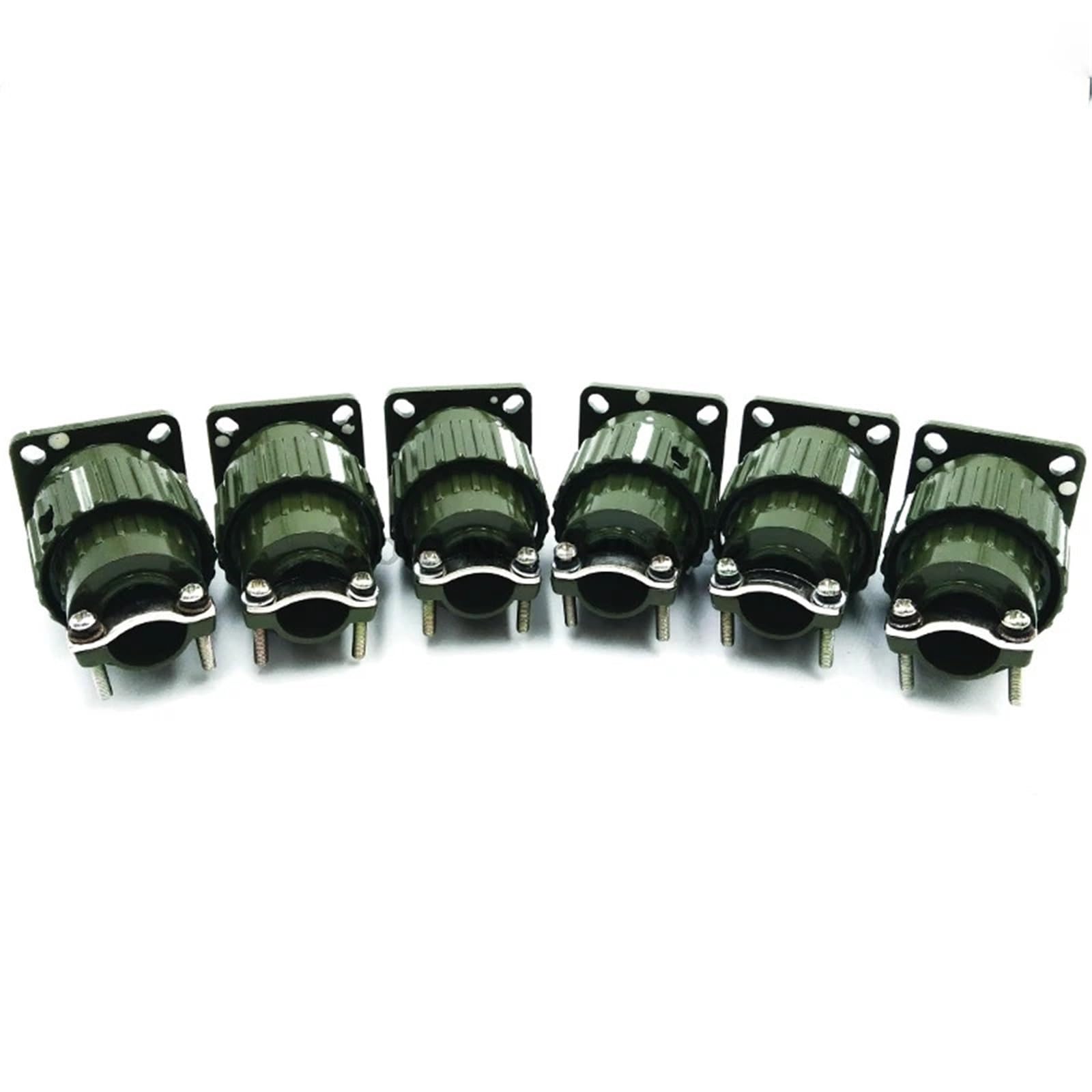 Y2M Schnellschnall-Kabelverbinder, 21 mm, Y21M, Stecker und Buchse, 2-polig, 16-polig, Grün, 1 Stück (16-polig)