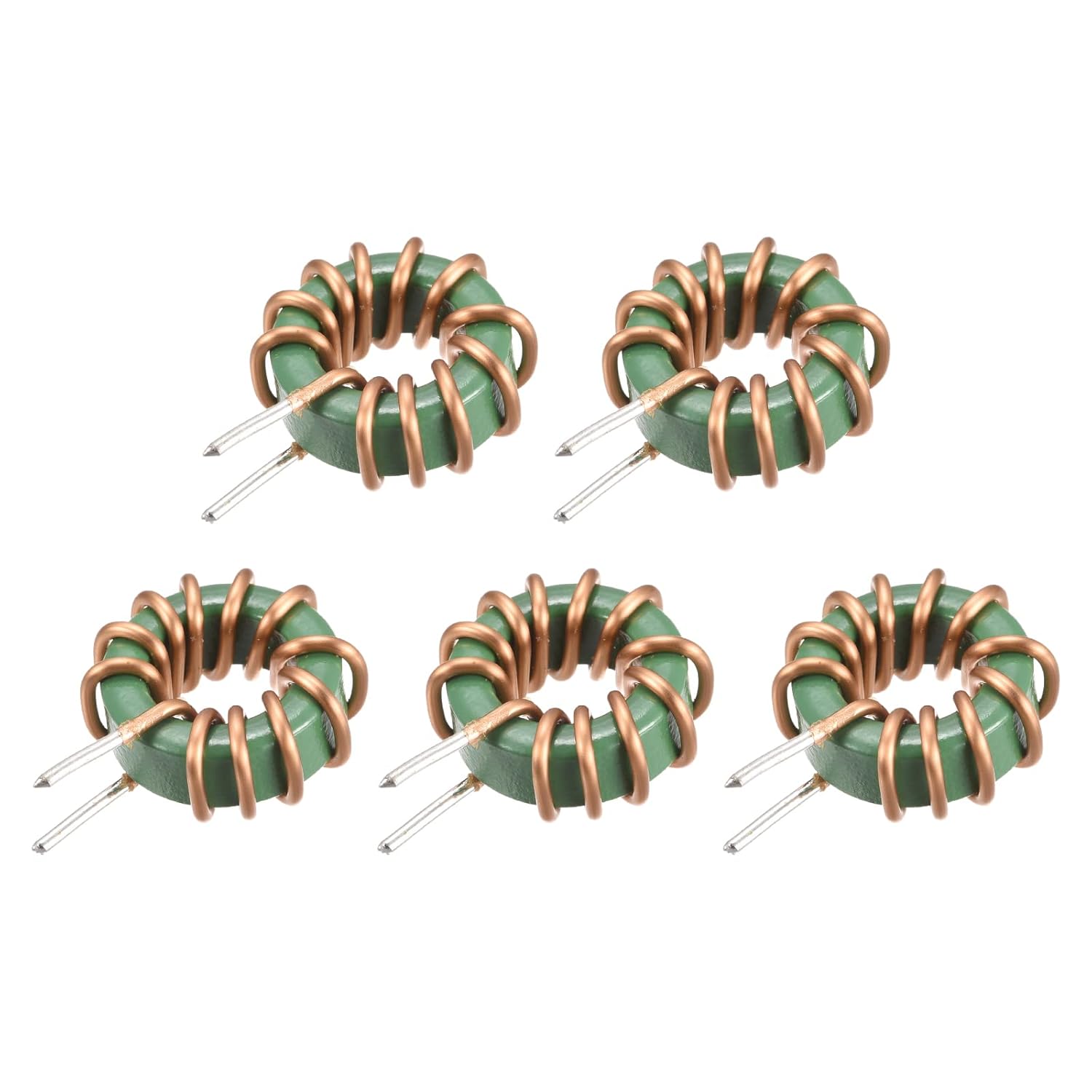 MECCANIXITY Toroid Inductance Copper Coil Vertical Inductor 1mH 10A for DIY Circuit Board Pack