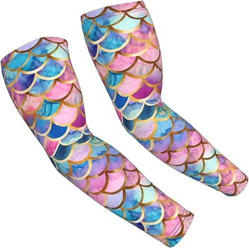 Miniatura 6 de Acuarela Limón Enfriamiento Brazo Mangas Cubierta UV Protección Solar para Mujeres Golf Brazo Mangas 1 Par