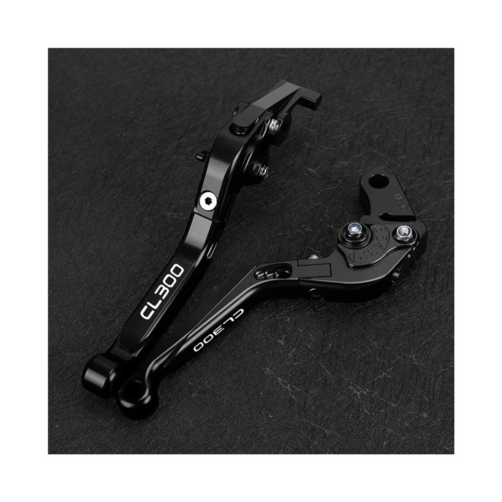 Gfjvcgjru Black Motorcycle Brake Clutch Levers For Ho&N&Da Cl300 Cl500 Cl 500 2022-2024 2025 Adjustable Brake Clutch Levers Handlebar Grips Handle Motorcycle Accessories