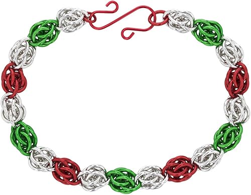 Weave Got Maille Jingle Bells Sweetpea - Kit de pulsera de cadena