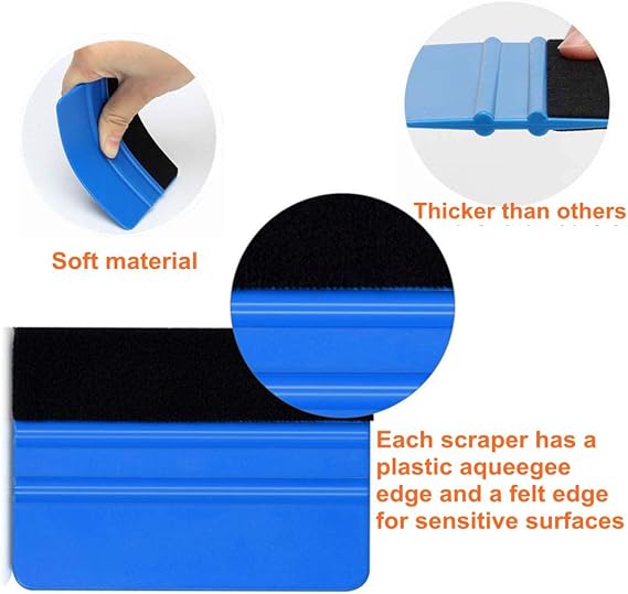 Vinyl Wrap Tool Kits Precision Trimmers Knives for Window Film Application