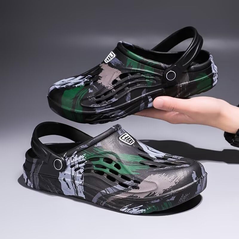 Men's Non Slip Camouflage Fashion Outdoor Slippers for Summer Walking Beach Sport Bathroom3