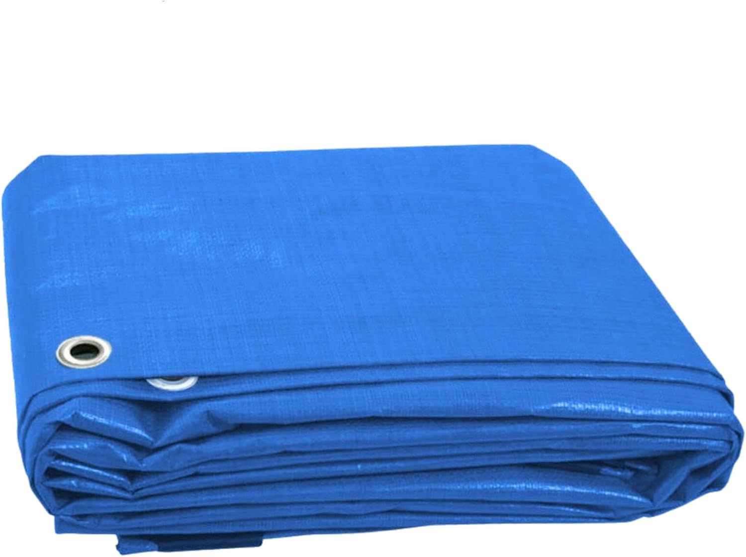 Trans - Pal Blue Trans Pal Heavy Duty 50Gsm Tarpaulin Waterproof Cover Tarp, Ground Camping Sheet, Various Sizes (3X4)