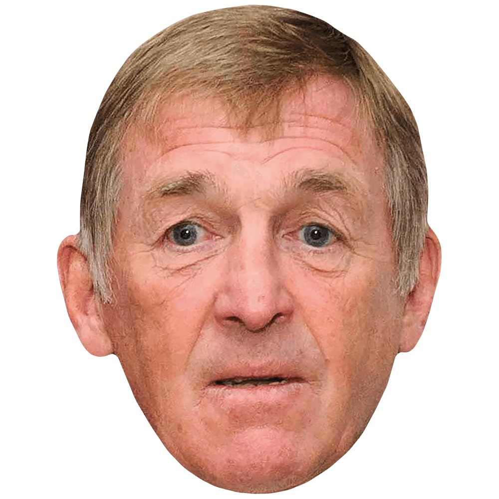 Kenny Dalglish (Old) Celebrity Mask, Flat Card Face, Fancy Dress Mask