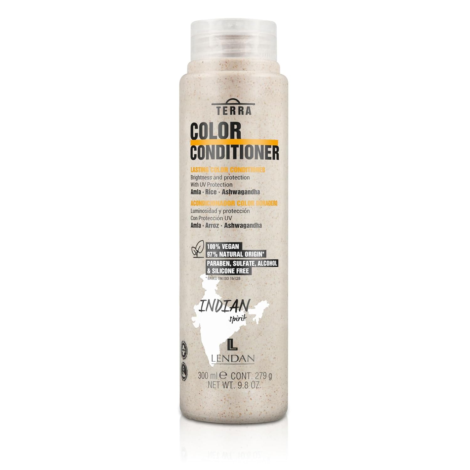 Lendan - Colored Hair Conditioner - Terra Color Conditioner - 300 ml - Hydrates and Softens Hair - Improves Hair Color Intensity - Strengthens Hair - Shiny Hair - Vegan